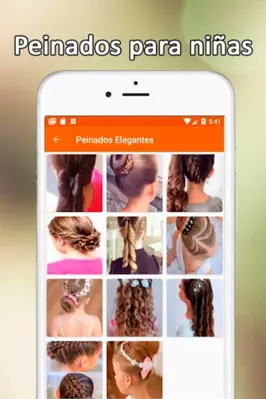 Hairstyles for Girls android App screenshot 0