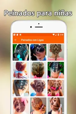 Hairstyles for Girls android App screenshot 1